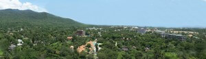 Panoramic photograph of Chiang Mai Swimming Pool