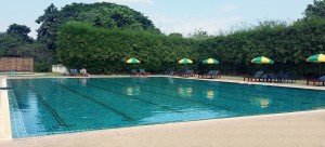 lap swimming at the centre of the universe chiang mai swimming pool and resort