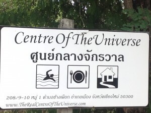 sign in english and thai at the entrance to chiang-mai-swimming-pool