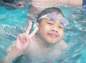 Photo of swimming lesson